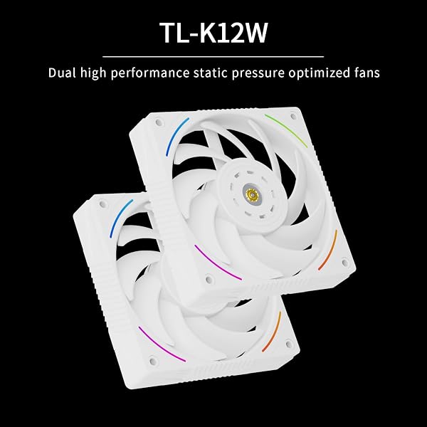 Thermalright Peerless Assassin 120 Vision MAX ARGB White CPU Cooler, PC Heatsink Cooler 6 Heat Pipes, 5’’ Magnetic Display Screen with 480x854 Resolution,for AM4/AM5 and Intel LGA1700/1851 - 5