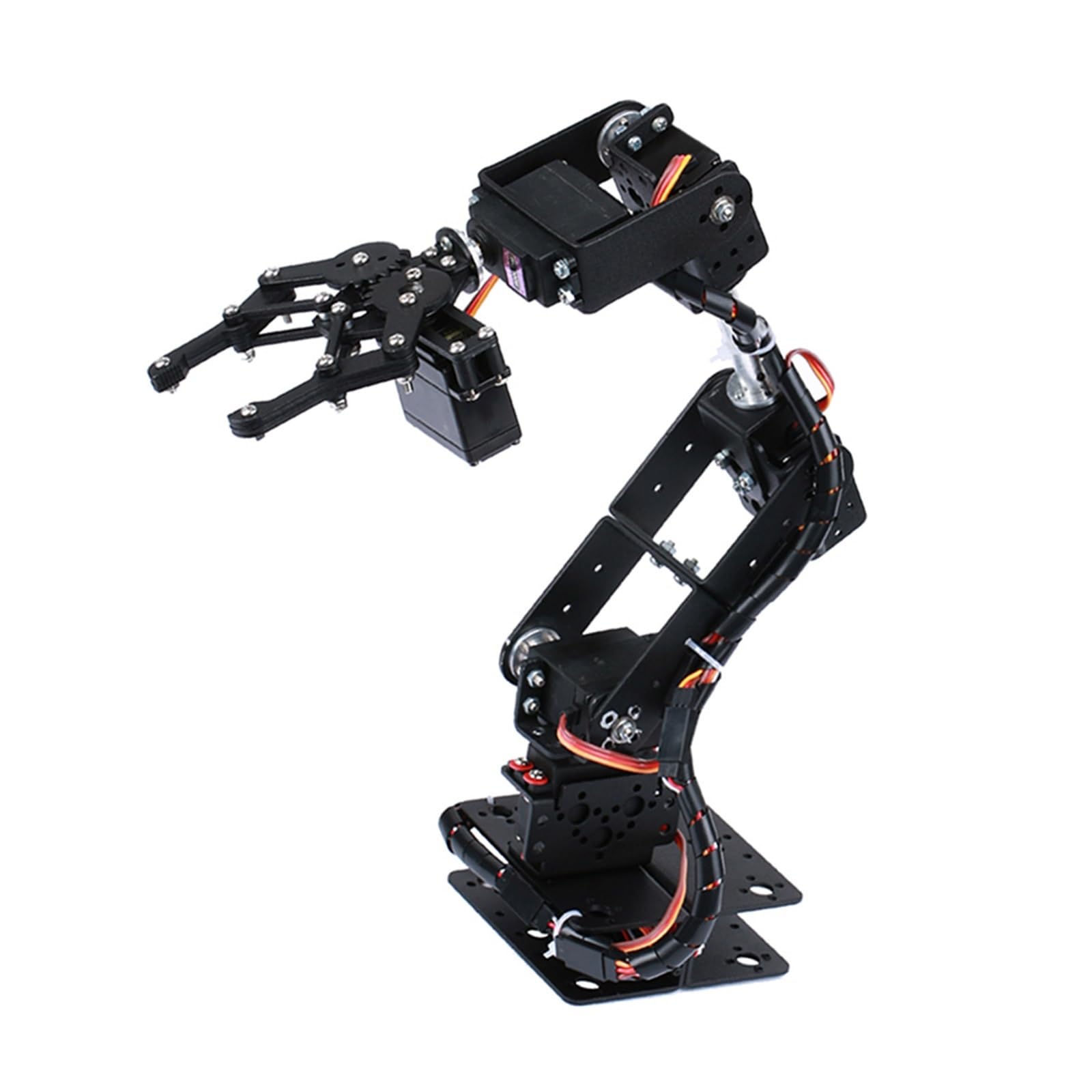 ZERVA 6 DOF Robot Manipolatore Kit di artigli con morsetto for braccio meccanico in lega di metallo