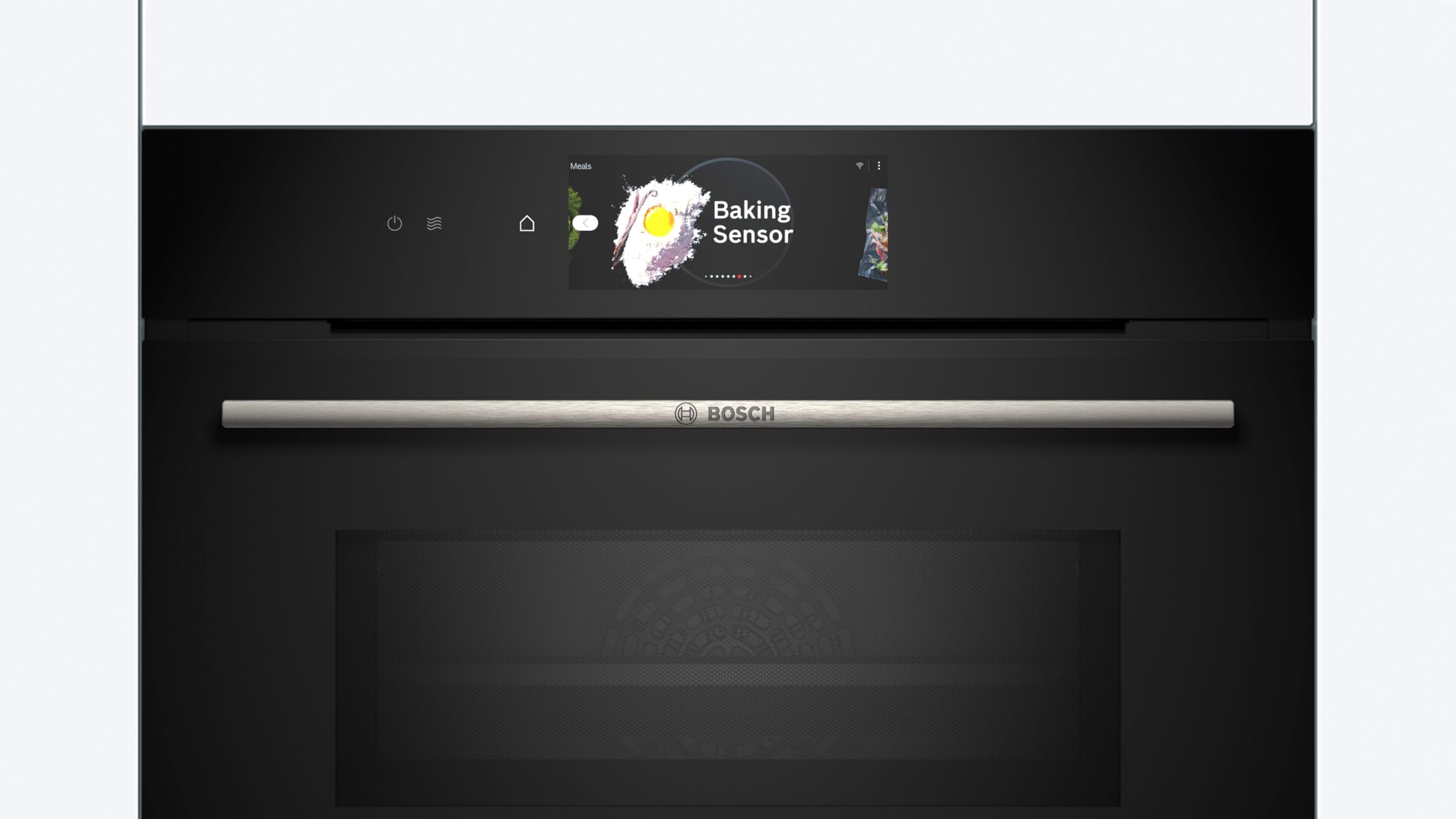 Bosch CMG778NB1 Serie 8, Forno compatto da incasso con funzione microonde 60 x 45 cm Nero