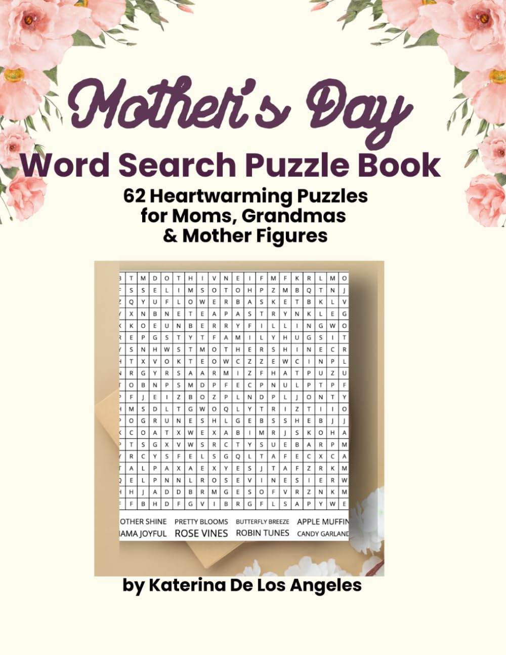 Mother's Day Word Puzzle: 62 Heartwarming Puzzles for Moms, Grandmas & Mother Figures