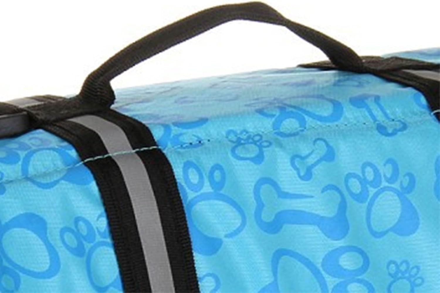 Pet Life Preserver, Jacket Reflective Breathable Mesh Portable with High Buoyancy Dog Lifesaver Flotation Vest for Boating Swimming and Beach Small Medium Large Dogs Lightweight