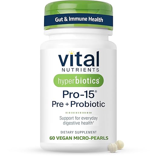 Hyperbiotics Vital Nutrients Pro‑15 Pearls