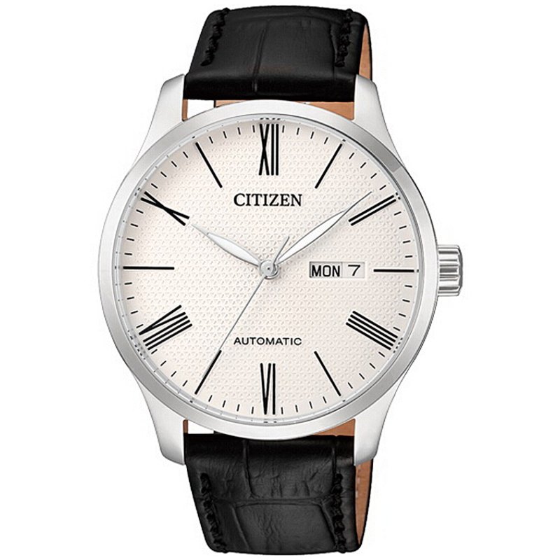 Citizen Leather Automatic MenS Analog Watch - Nh8350-08A, Dial_White, Band_Black (B078XY2KSC) Amazon Price History, Amazon Price Tracker