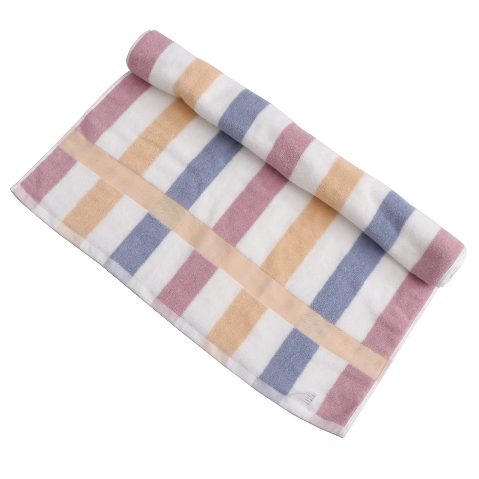 Serviette de bain pur coton PRETYZOOM contre peau humide drap épais robuste