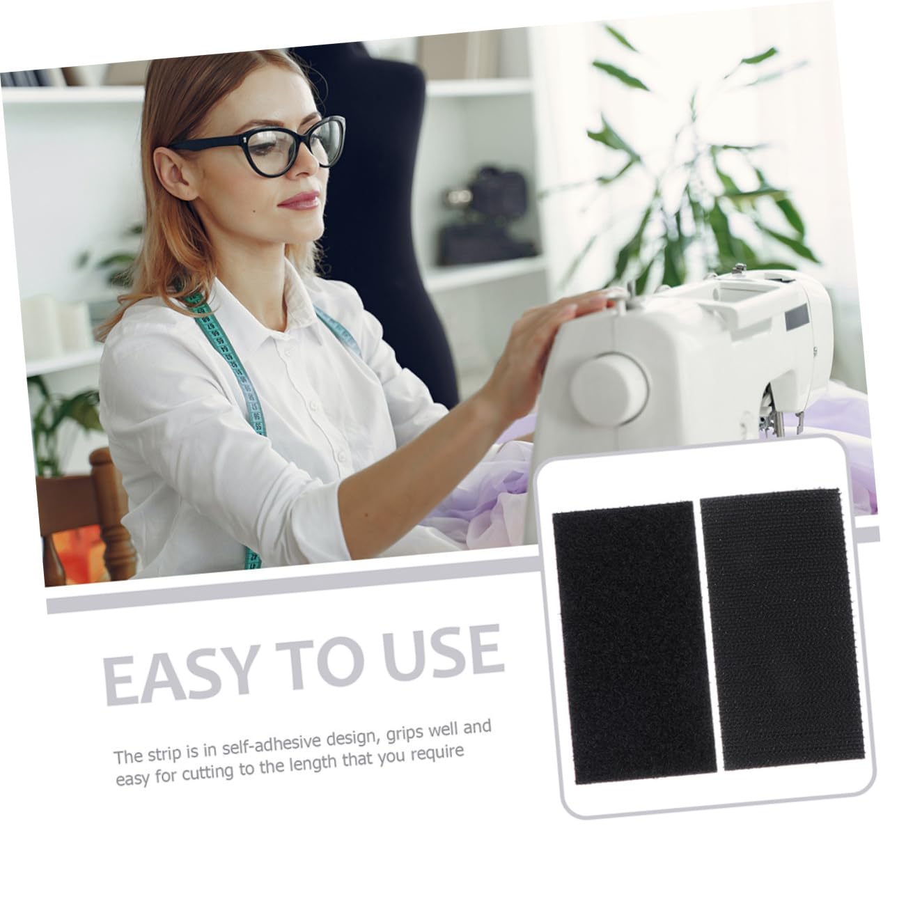 LALAFINA Double Side Adhesive Strips 30 Pack Adhesive Pads for Wall Glass Plastics