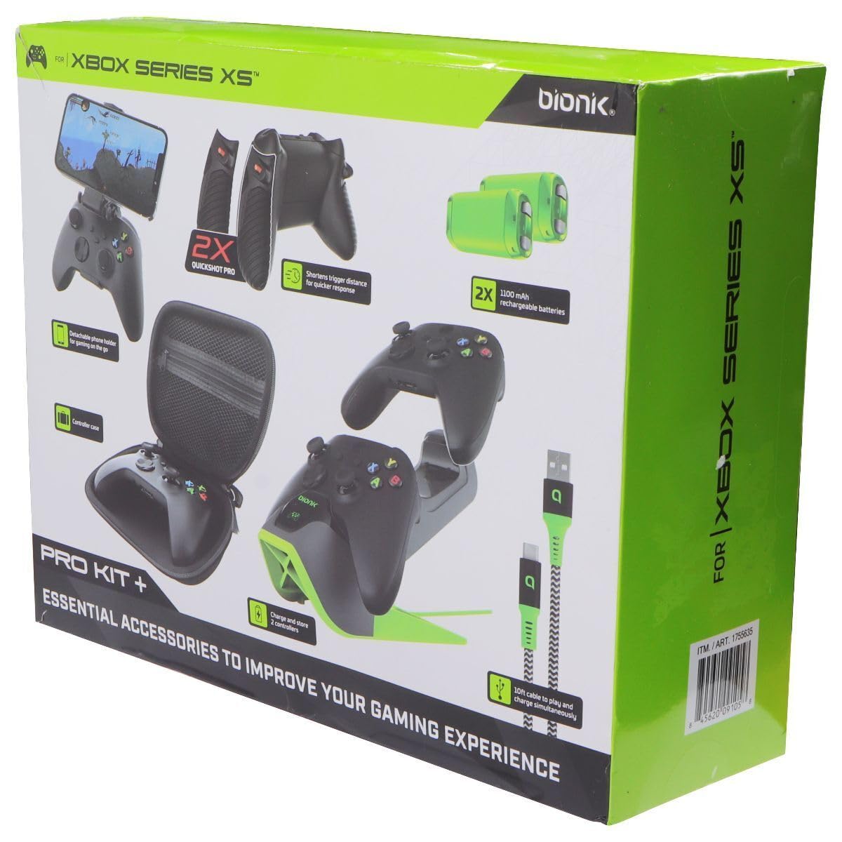 Amazon.com: Bionik Xbox Series X/S Pro Kit + 2X Quickshot Pro 1100