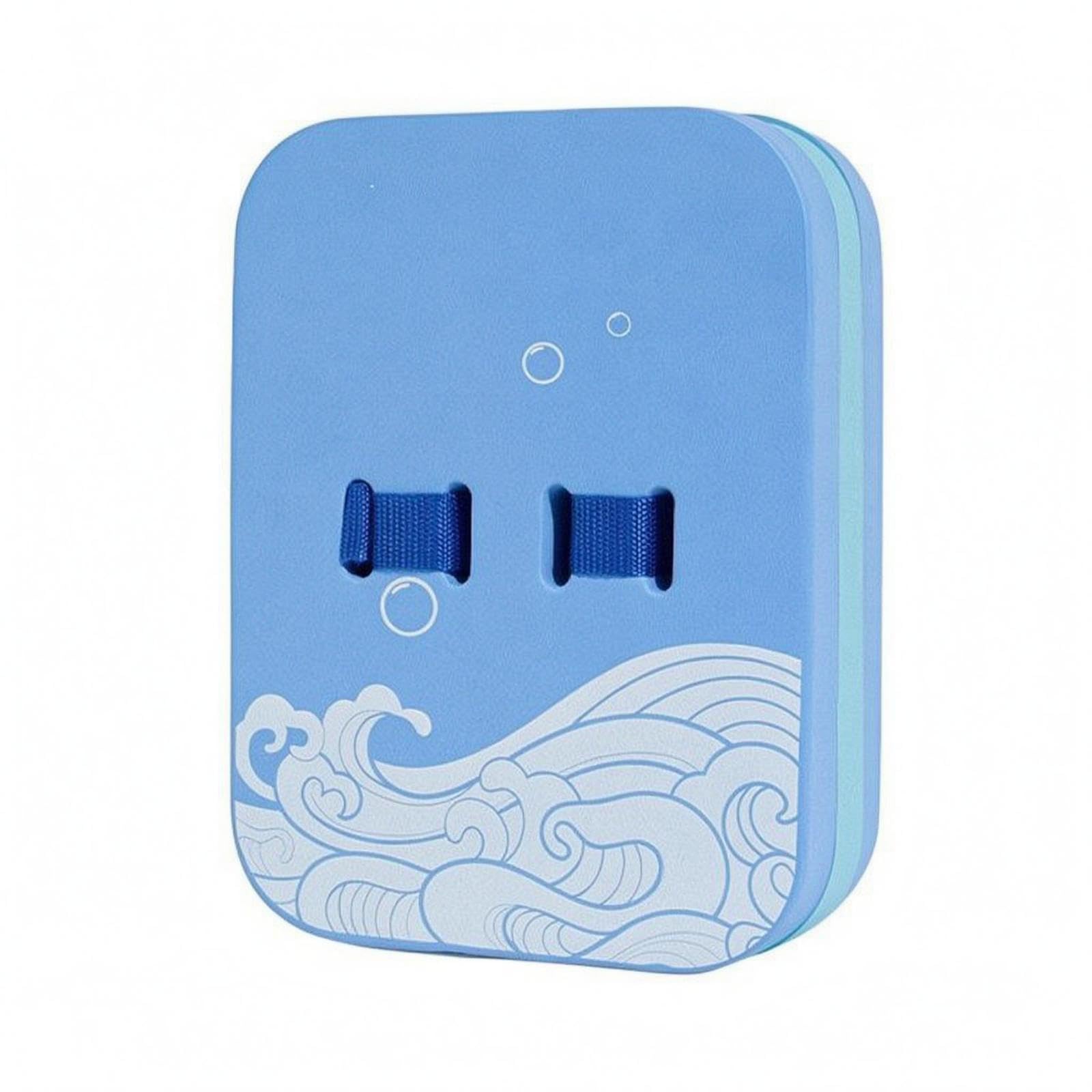 EVA Soft Kickboard Molded Swim Kickboard Buoyant Board Blue Cloud Back Float-image-34