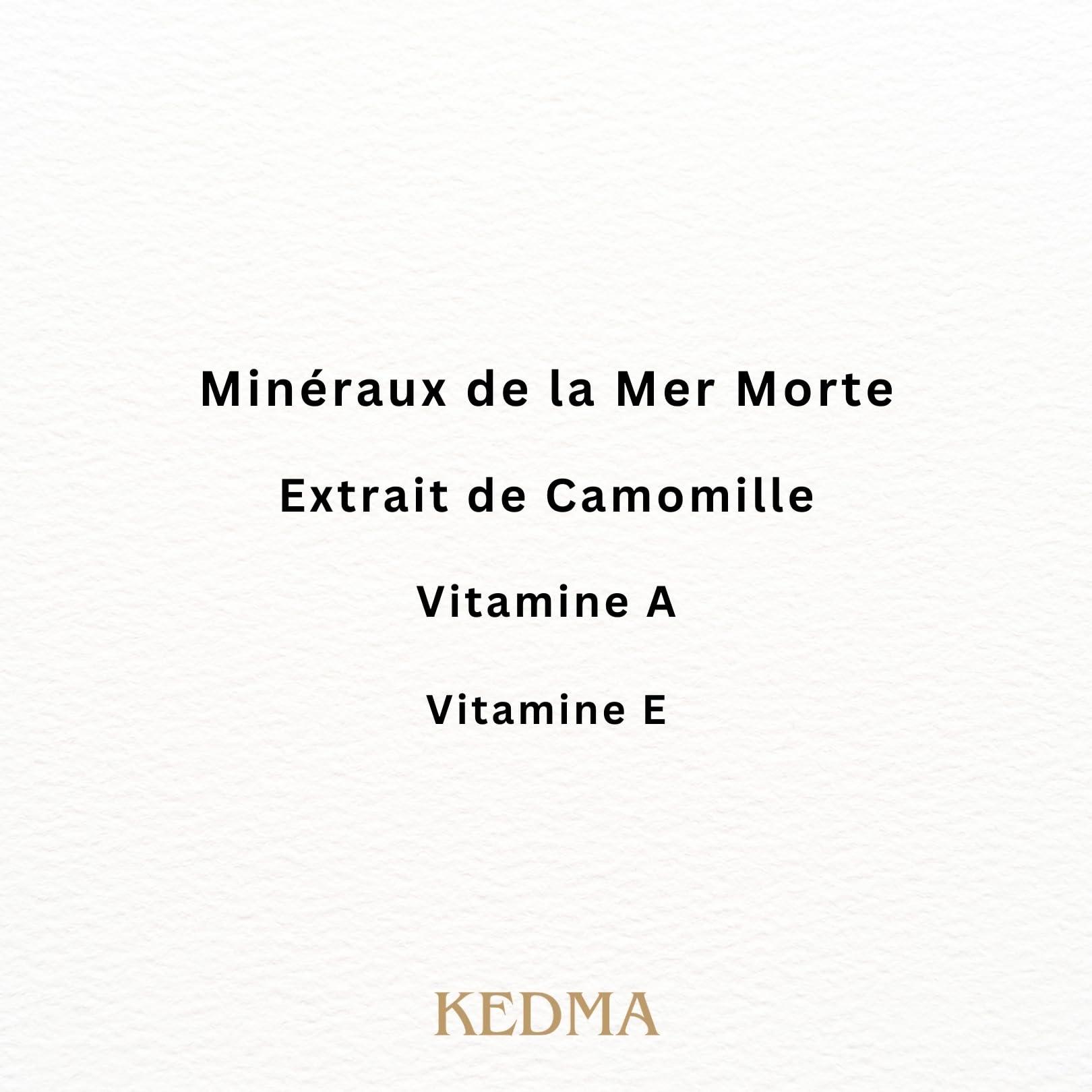 Kedma - Sérum Visage Homme aux Minéraux de la Mer Morte - Anti-Rides et Hydratant - Pour Tous Types de Peau - 50g
