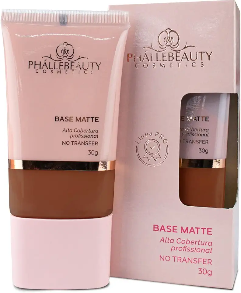 Phallebeauty Base Matte Alta Cobertura Cor 8 30G