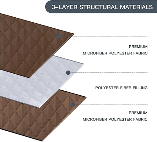 Miniatura 7 de YuppieLife Funda de sofá reversiblefunda de sofáfunda protectora duradera antideslizante para muebles para mascotas, perros, niños (ancho del