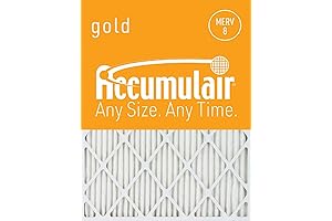 Accumulair Gold 12x36x1 Premium MERV 8 Air Filter (2-Pack)