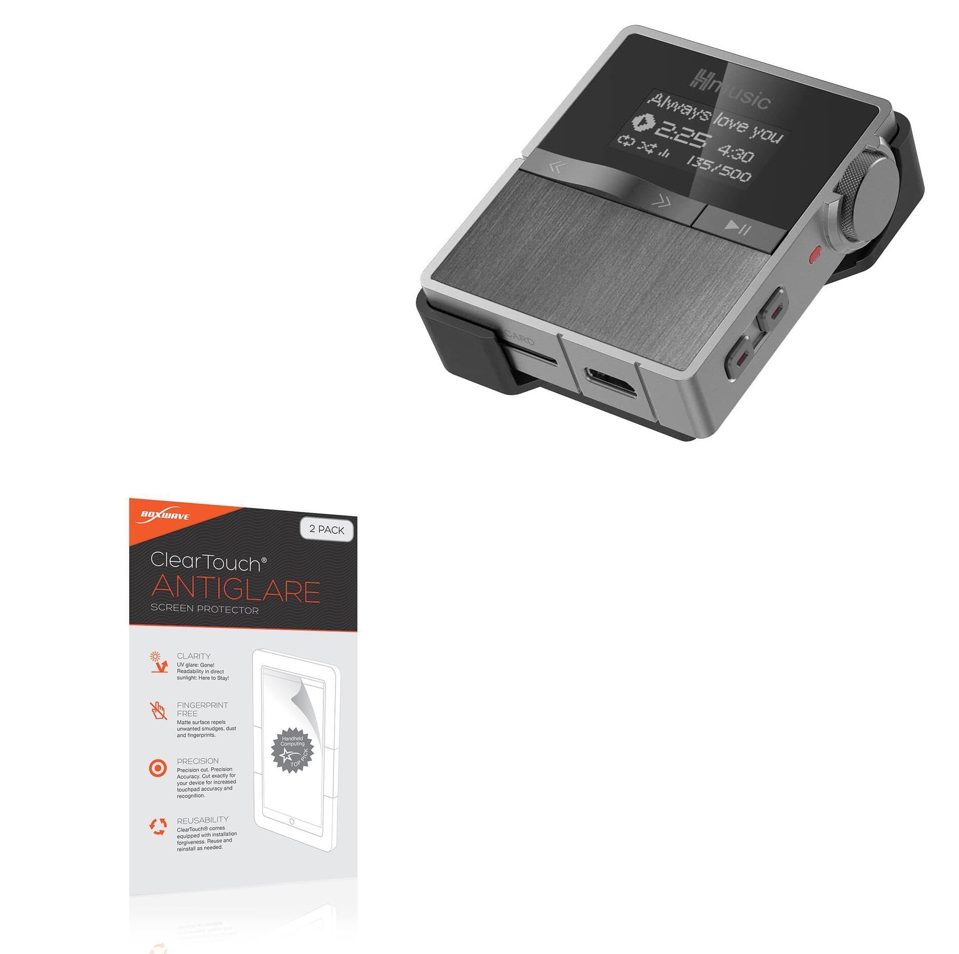 BoxWave Screen Protector Compatible With Hmusic P68 - ClearTouch Anti-Glare (2-Pack), Anti-Fingerprint Matte Film Skin