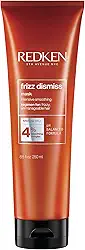 Redken Máscara Frizz Dismiss, para cabelos com Frizz, Anti-frizz, protege os fios contra a umidade, livre de sulfato com Óleo de Babassu + Concentrated Smoothing Complex, Exclusivo Amazon, 300ml