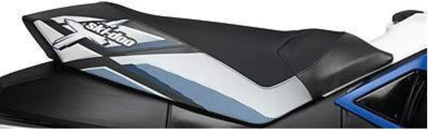 Ski-Doo REV-XP New OEM High Rise Seat Cover X-Team Black/Blue Raised Tall Taller
