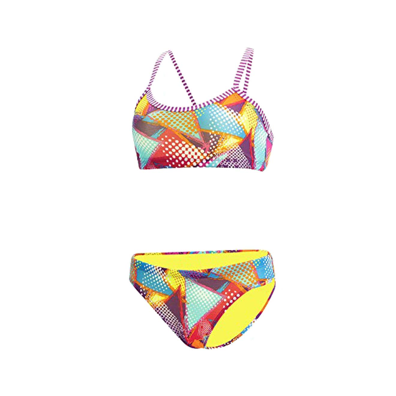 DolfinWomen's Uglies Prints Workout Two Piece Bikini Set