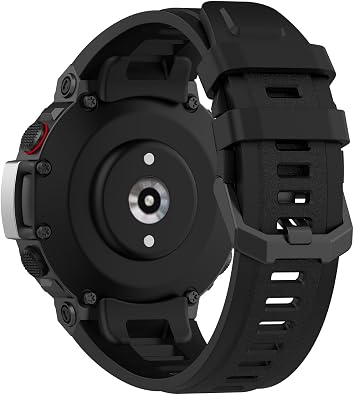 QGHXO Band for Amazfit T-Rex 2, Soft Silicone Replacement Band for Amazfit T-Rex 2 / Active Edge Smartwatch No Tracker, Replacement Bands Only