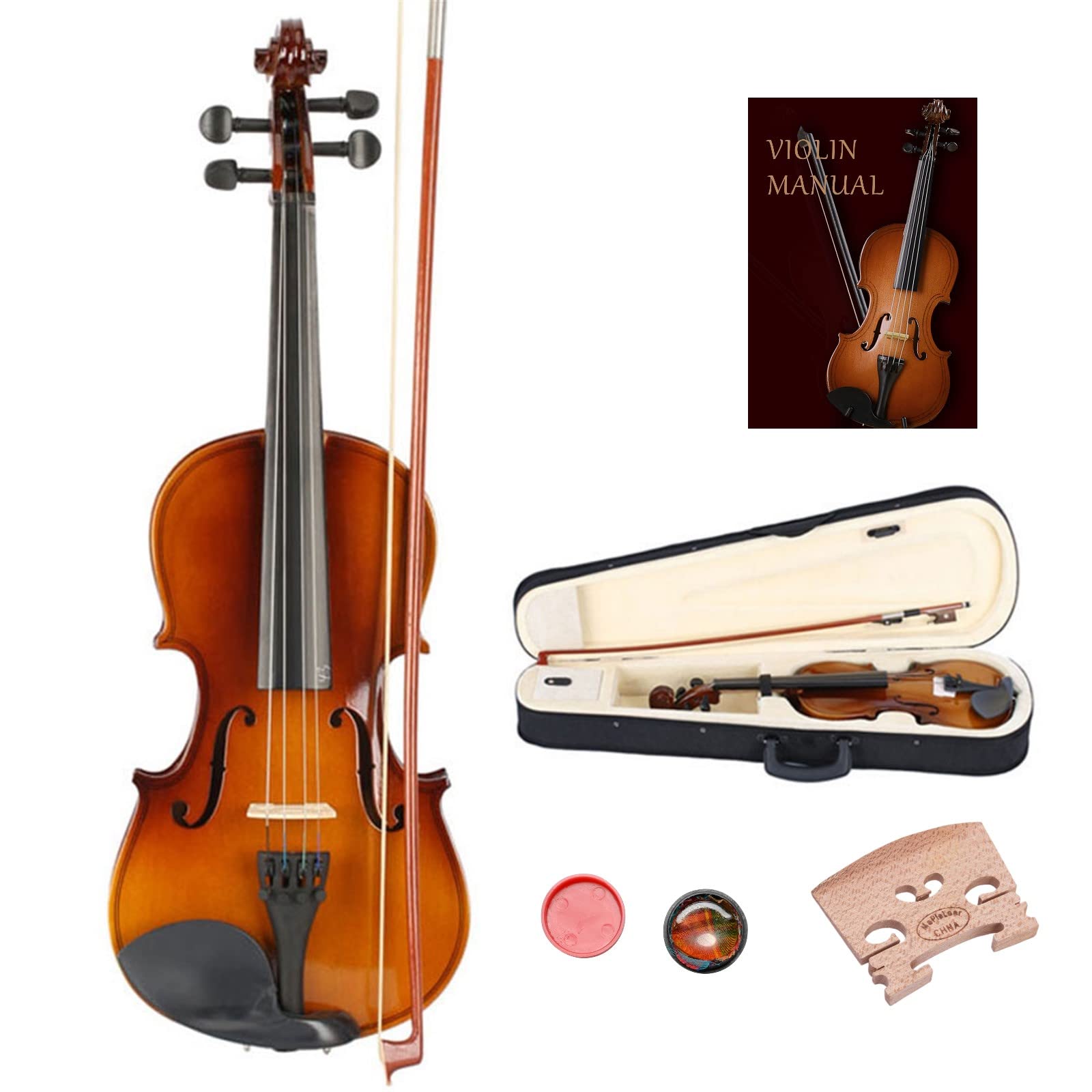 Buy BELANITAS Kids Violins Beginner 3/4 Size Violin for Kids and Adults