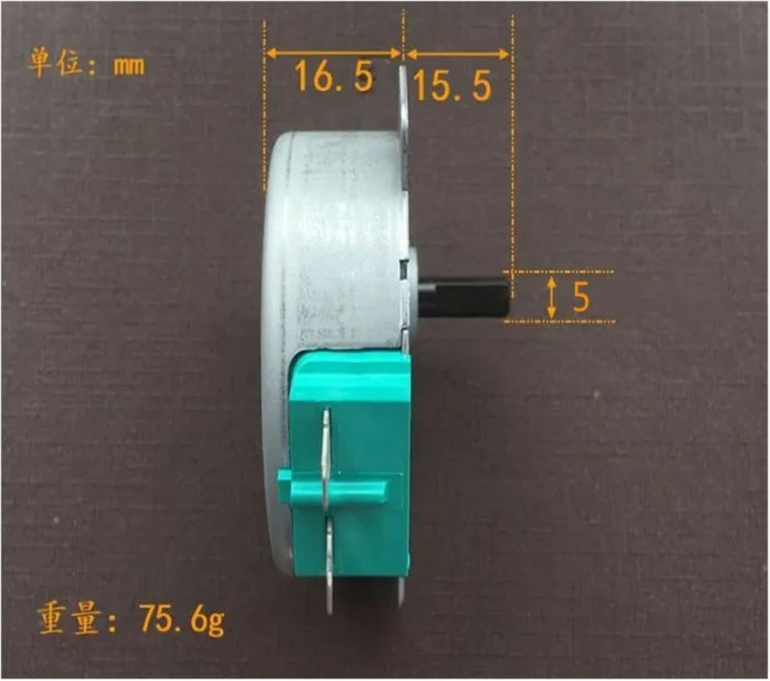 MT8-3 Claw Pole Permanent Magnet synchronous Motor AC/3W/CW/4.2-5RPM