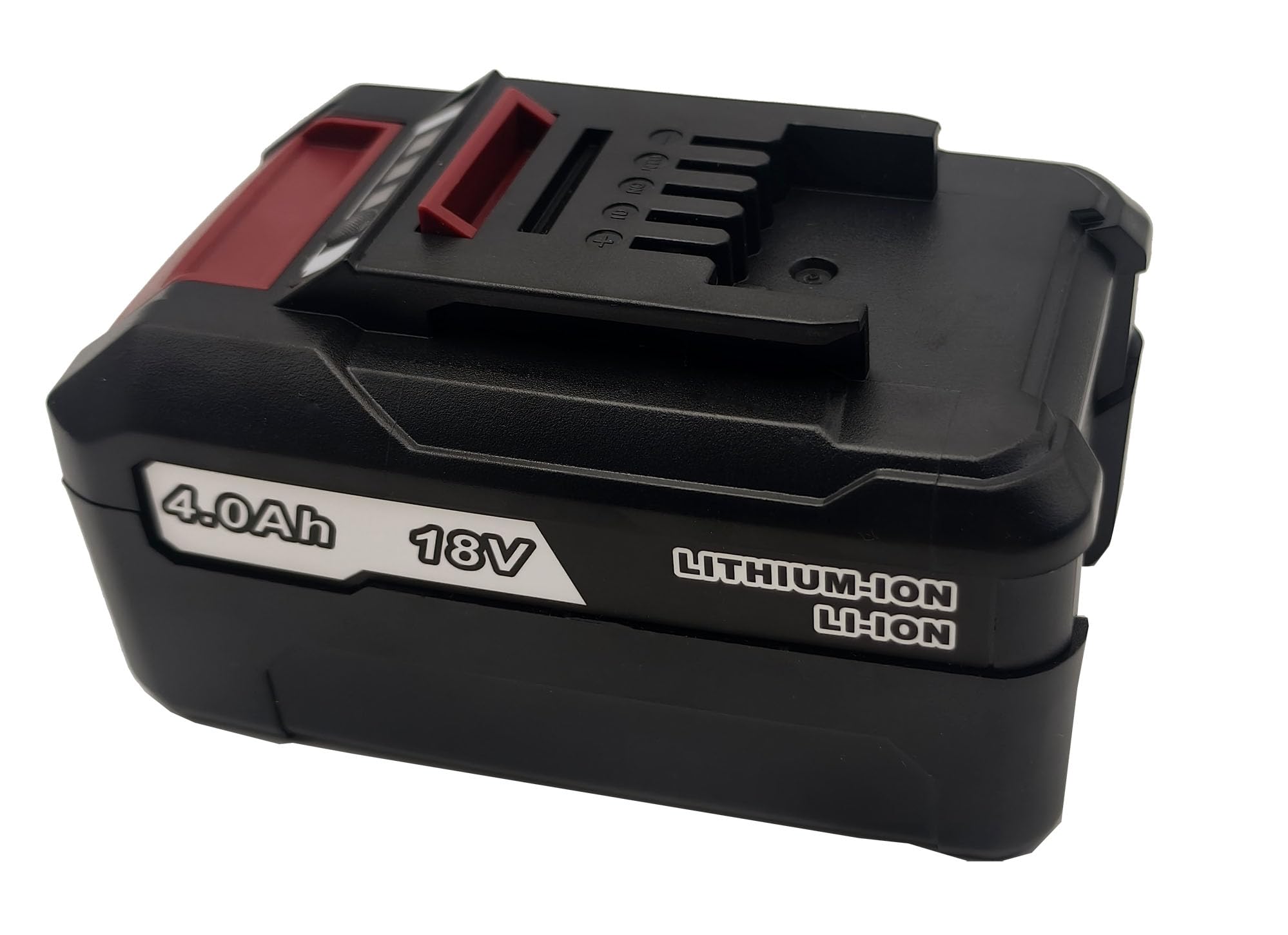 2 baterías de repuesto de ion de litio de 4,0 Ah compatibles con Einhell 18 V Power X-Change Serie con indicador LED, sustituye a Einhell 4512061 4512062, apto para todos los dispositivos PXC de 18 V