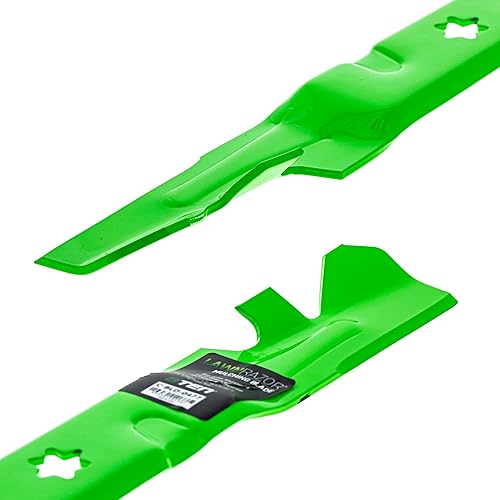 Miniatura 4 de 8TEN LawnRAZOR - Cuchilla para MTD Cub Cadet ZT2 ZT3 60 pulgadas cubierta mulching 490-110-C188 (acolchado dentado) paquete de 3