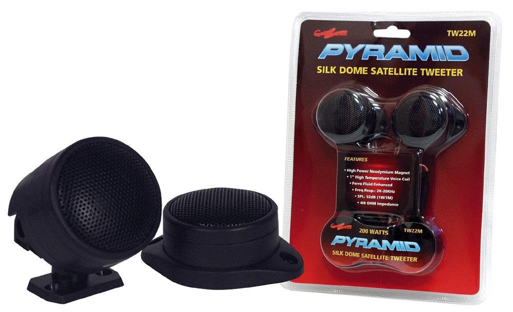 Pyramid TW22M 1-Inch 100 Watts Oval Satelite Tweeter