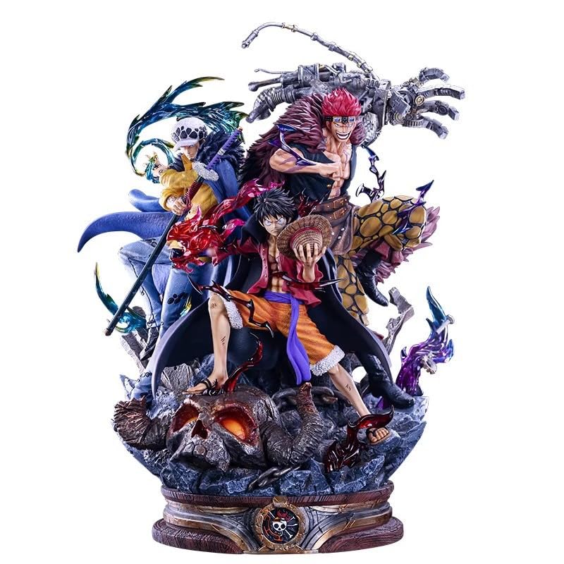 PVC Figurine One- Piece Action Figure Straw Hat Luffy/Law 