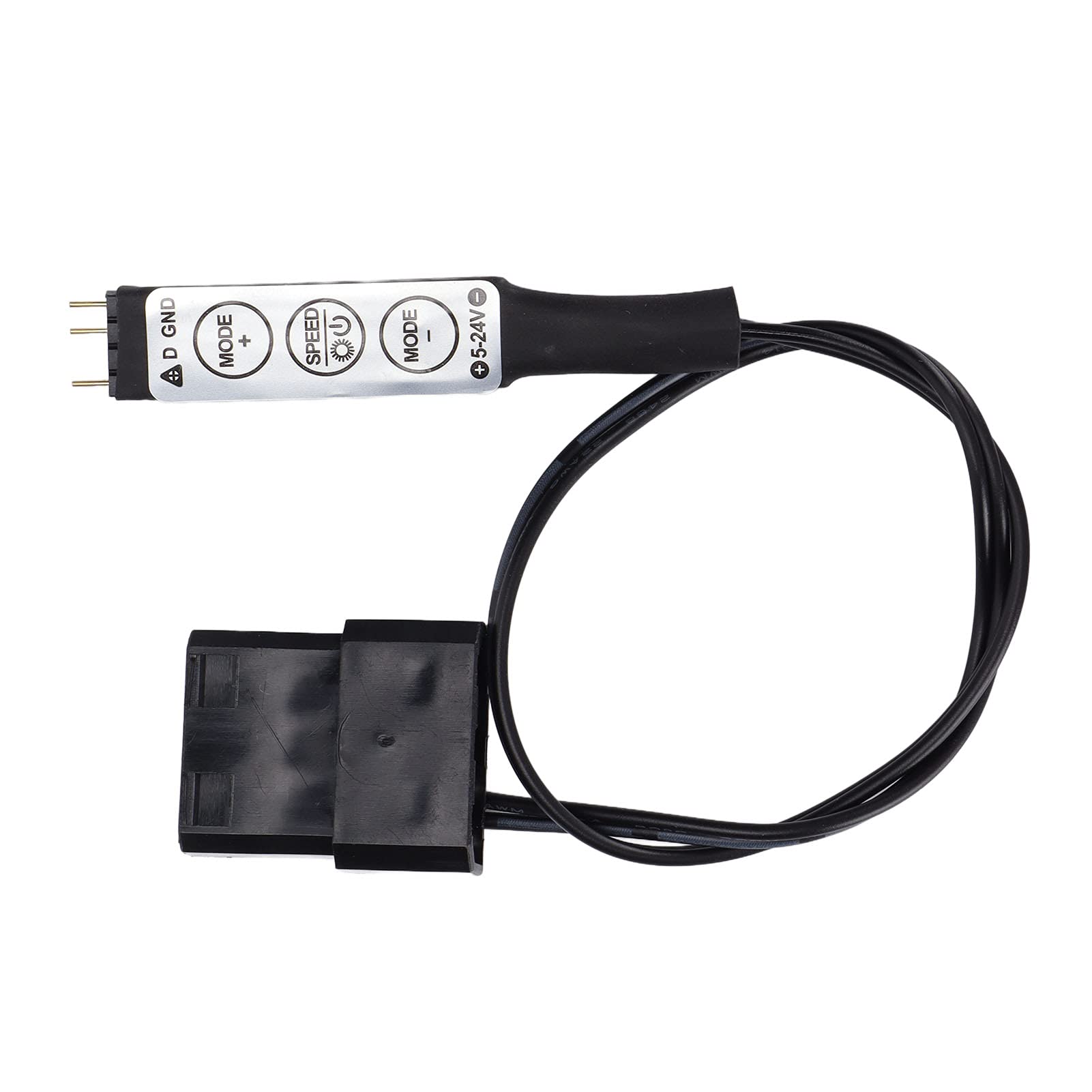 Raffreddatore ad acqua per CPU con display digitale della temperatura, raffreddatore liquido per CPU per AM2 AM3, blocco di raffreddamento per PC con illuminazione RGB e controllo (Nera)