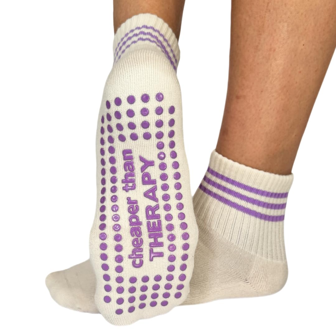 Life By Lexie Sticky Grip Socks for Barre, Pilates, Lagree, Yoga, Dance Non Slip Women's Socks