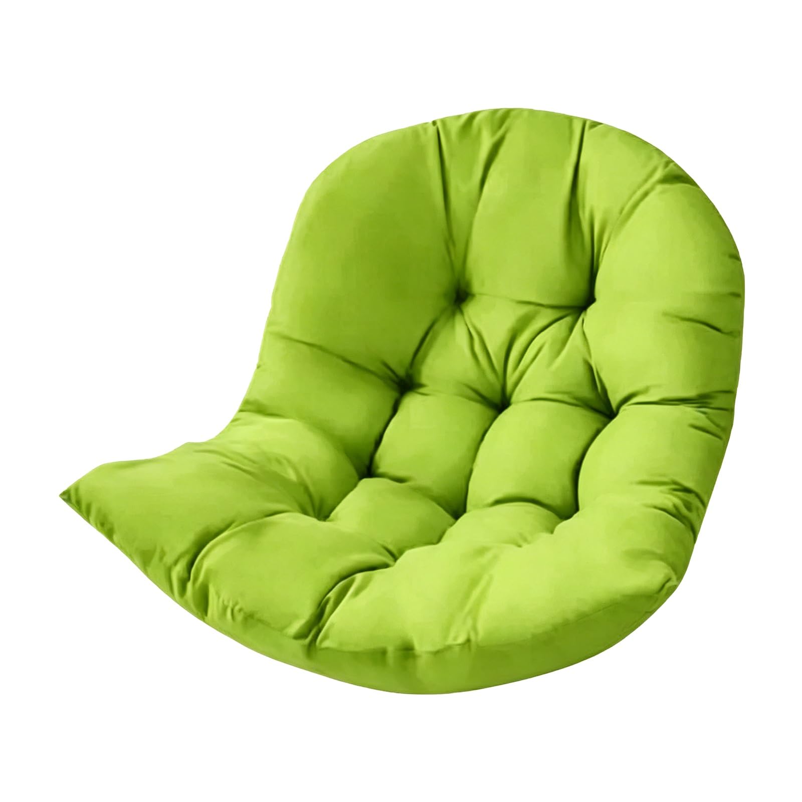 TQQEPOOL Outdoor Chair Cushions,fade-resistant & Waterproof Egg Chair Cushion Replacement, Porch Swing Cushions for Outside & Indoor(Avocado)