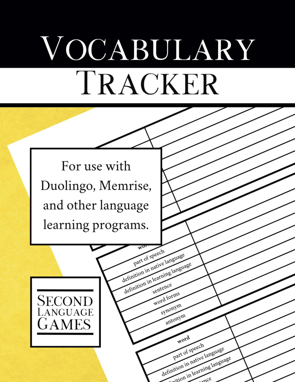 Vocabulary Tracker: A Workbook in the Companion Learning Series