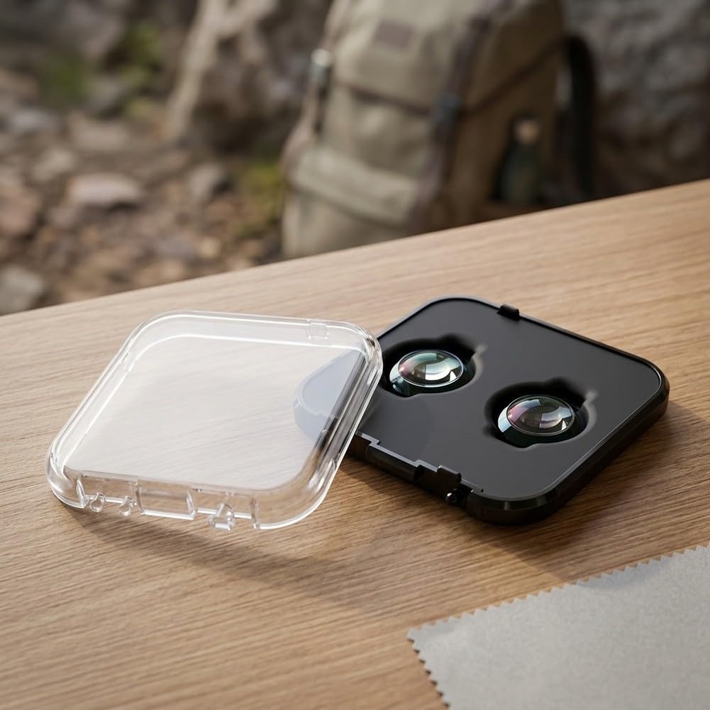 Per insta360 X5 Kit Obiettivo con Strumenti di Pulizia Nero ABS per