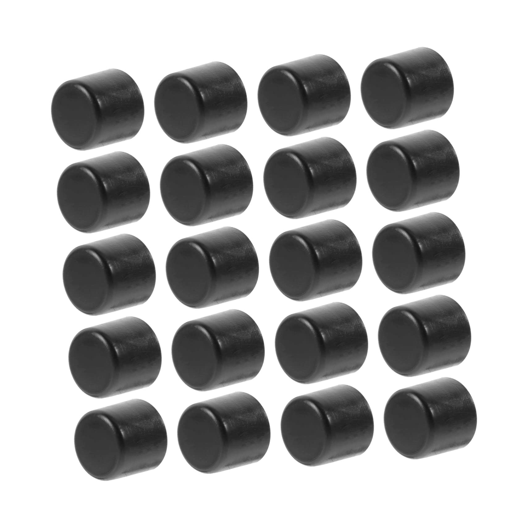 JOINPAYA Foosball End Caps Universal Safety Caps for Standard Table Football Rods Easy Installation Wear-Resistant Replacement Parts for Foosball Tables