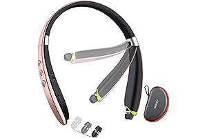 Immersive Acoustic Experience with 2024 Bluetooth Neckband Headphones