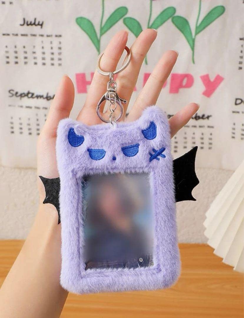Amazon.co.jp: モコモコトレカケース ふわふわトレカケース チェキ