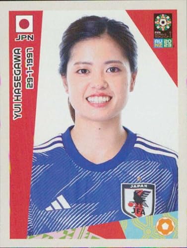 2023 Panini FIFA Women's World Cup Stickers #203 Yui Hasegawa Japan Mini Sticker Soccer Futbol Trading Card