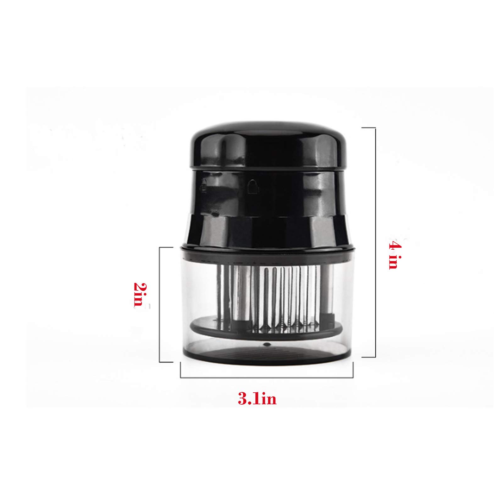 KUSCOR Professional Meat Tenderizer - 56 Stainless Steel Blades For Steak, Chicken, Beef, Pork