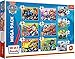 Toys Coffret de 10 Puzzle progressif Pat Patrouille - 20 - 35 - 48 Pieces - Mega Pack Chien Ryder Tracker Everest Marcus Ruben Rocky
