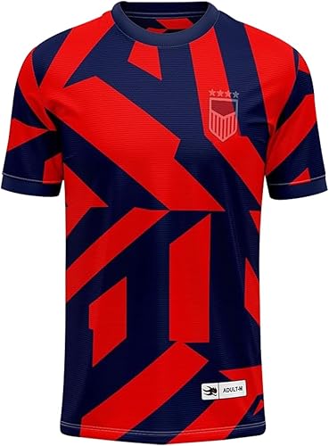 2022 World Cup USA Soccer Jersey for Women Cool Moisture-Wick Fabric for Comfort, Standard Size, Away Colors