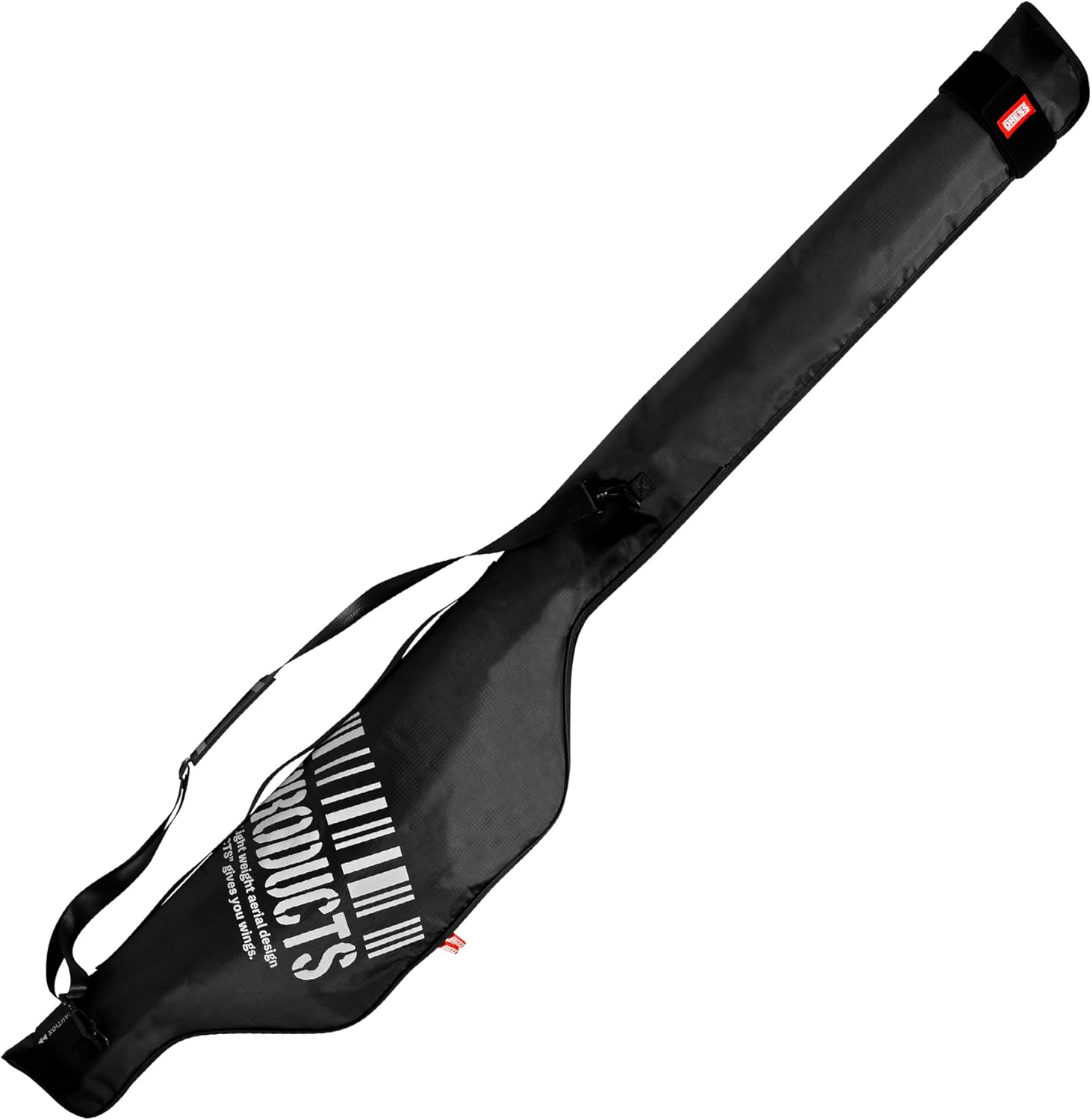 [DRESS] ソフト ロッドケース 最大180㎝ 丸洗い可能 リールを付けたまま収納 釣り竿 竿入れ ロッド タックルケース 収納