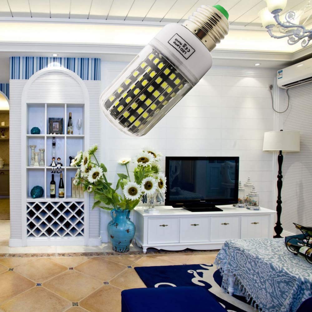 Xindaxin - Bombilla led (casquillo E27, 12 W equivalentes a 120 W, 6000 K, luz blanca fría, 20 unidades)