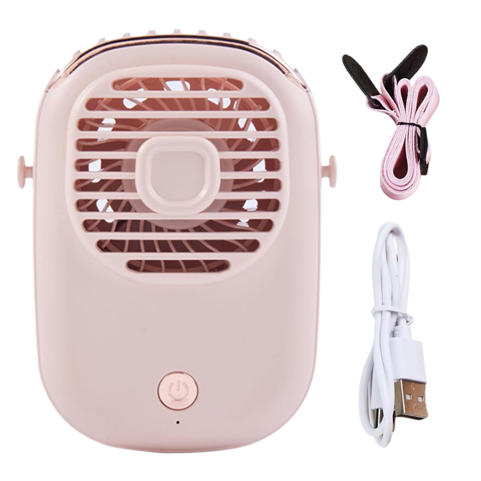 Ventilateur de poche portable à 3 vitesses pour camping et bureau