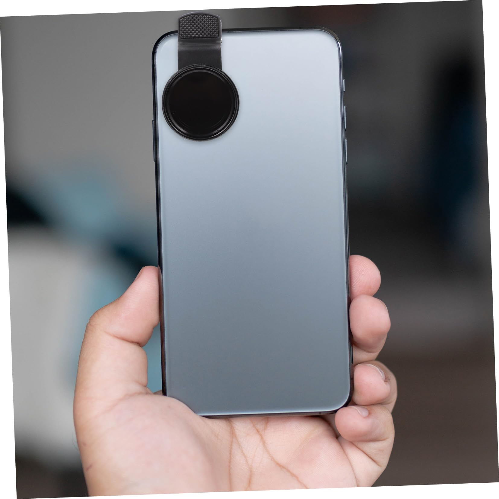 Gatuida 3sätze Universeller Handy-Filter Mit Clip Einstellbarer Graufilter Für Handykameras Für Landschafts Und Bewegungsfotografie Leicht Und Tragbar