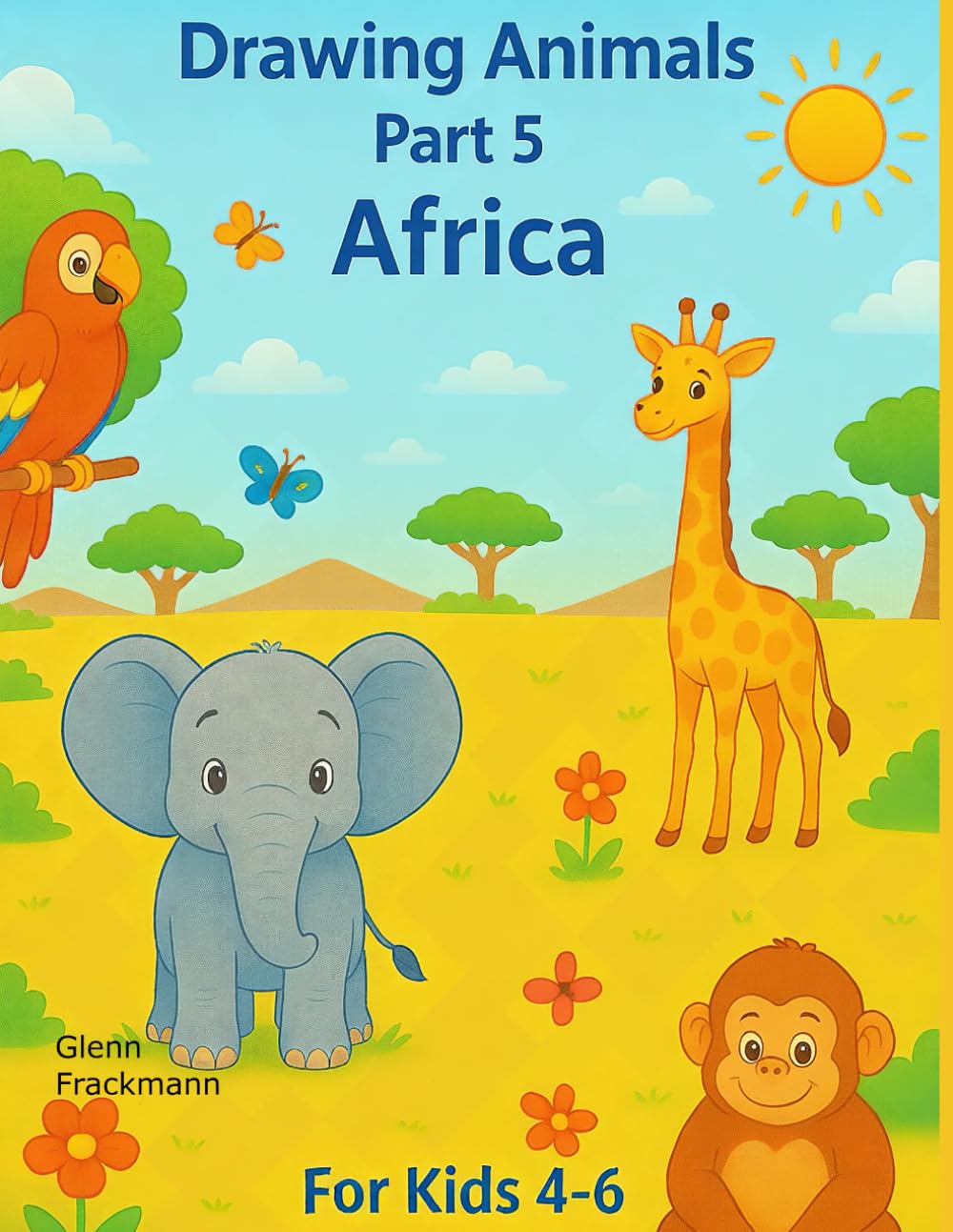 Drawing Animals Part 5 - Africa (Drawing Animals around the world)