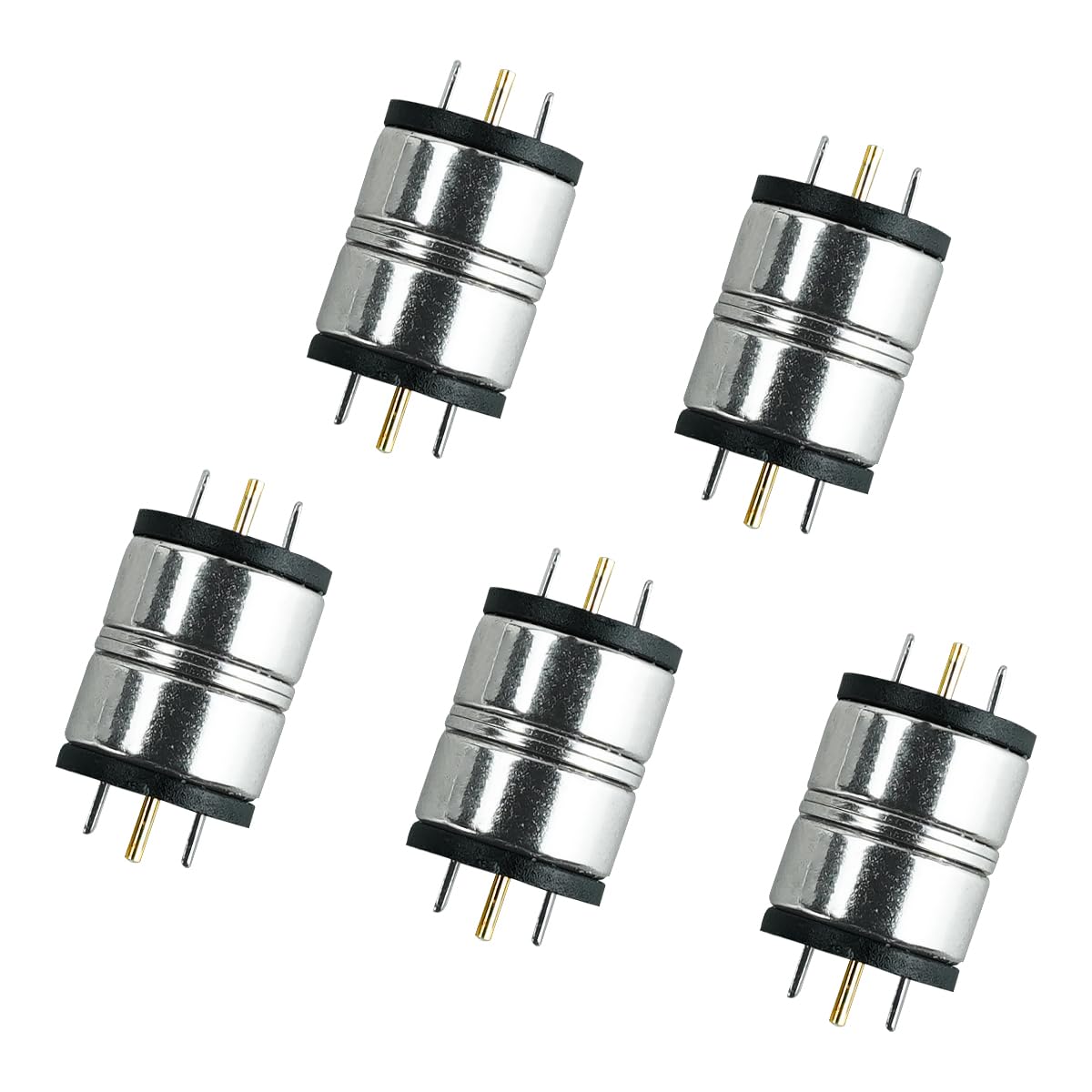 Photo 1 of 10 Pieces Magnet Male Female 2 Pin Magnetic Cable Magnetic LED Light Power Socket Terminal Accessories 8mm