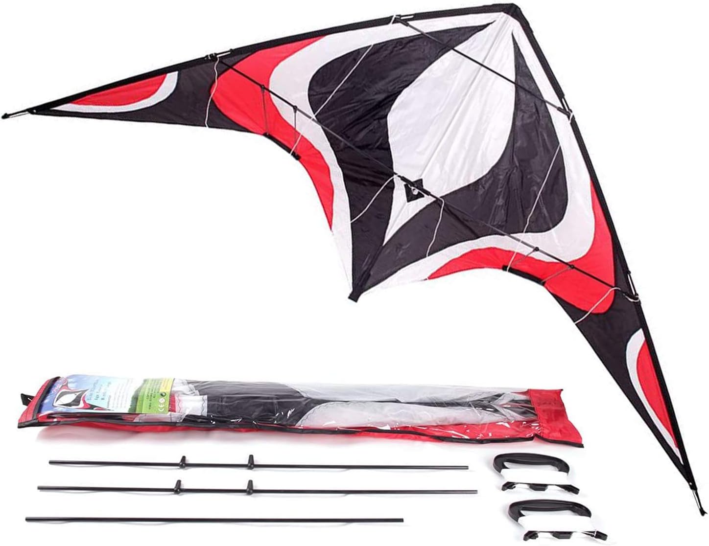 Babyeden Large Dual Line Stunt Kite, 84 Inch Wide Entry-Level Sport Kite for Adults and Teenagers
