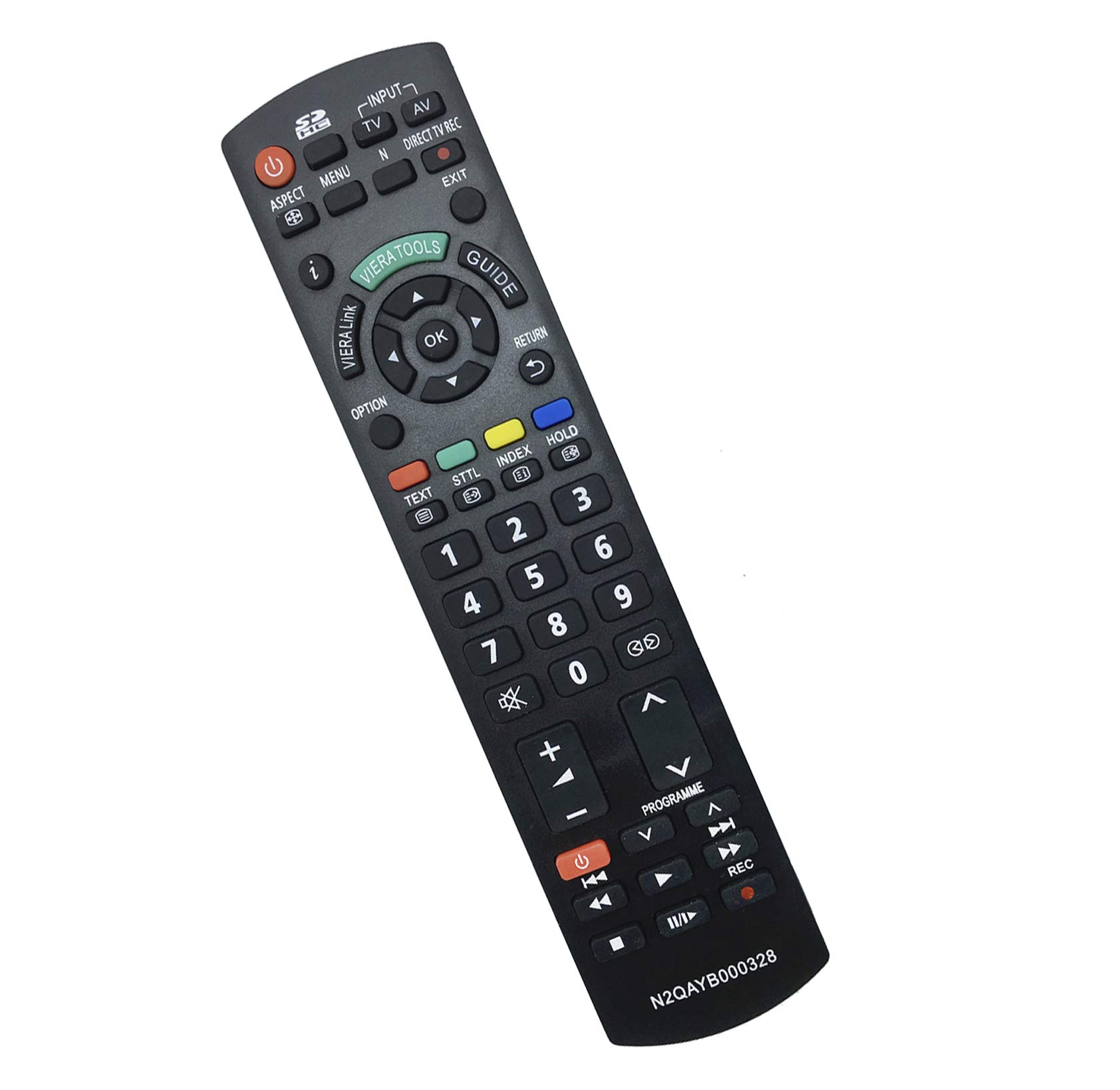VINABTY N2QAYB000328 Telecomando Sostituito Adatto Per Panasonic Viera TV TX-P42S10L TX-P42S11B TX-P42S11E TX-P42U10B TX-P42U10E TX-P50S11B TX-P50S11E TX-P50U10B TX-P50U10E TX-P50X10B