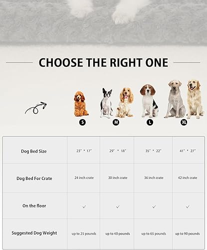 Miniatura 6 de Tapete lavable reversible para cama de perro, suave y esponjoso, para perros grandes, jumbo, medianos y pequeños, 41 x 27 pulgadas, azul