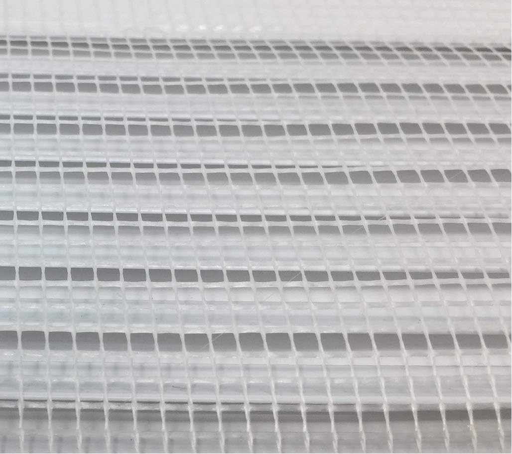 diameter 200mm / 8" inch White Round Metal Air Vent Grille Cover with Insect Mesh - Ventilation Cover - Image 4