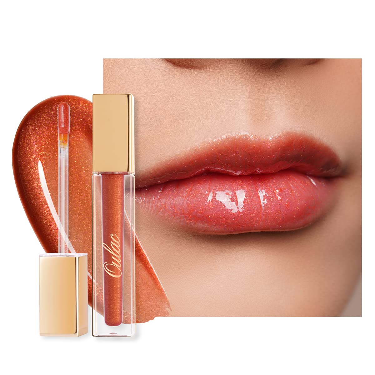 Oulac Coral Lip Stain Coral Color Lipstick for Women