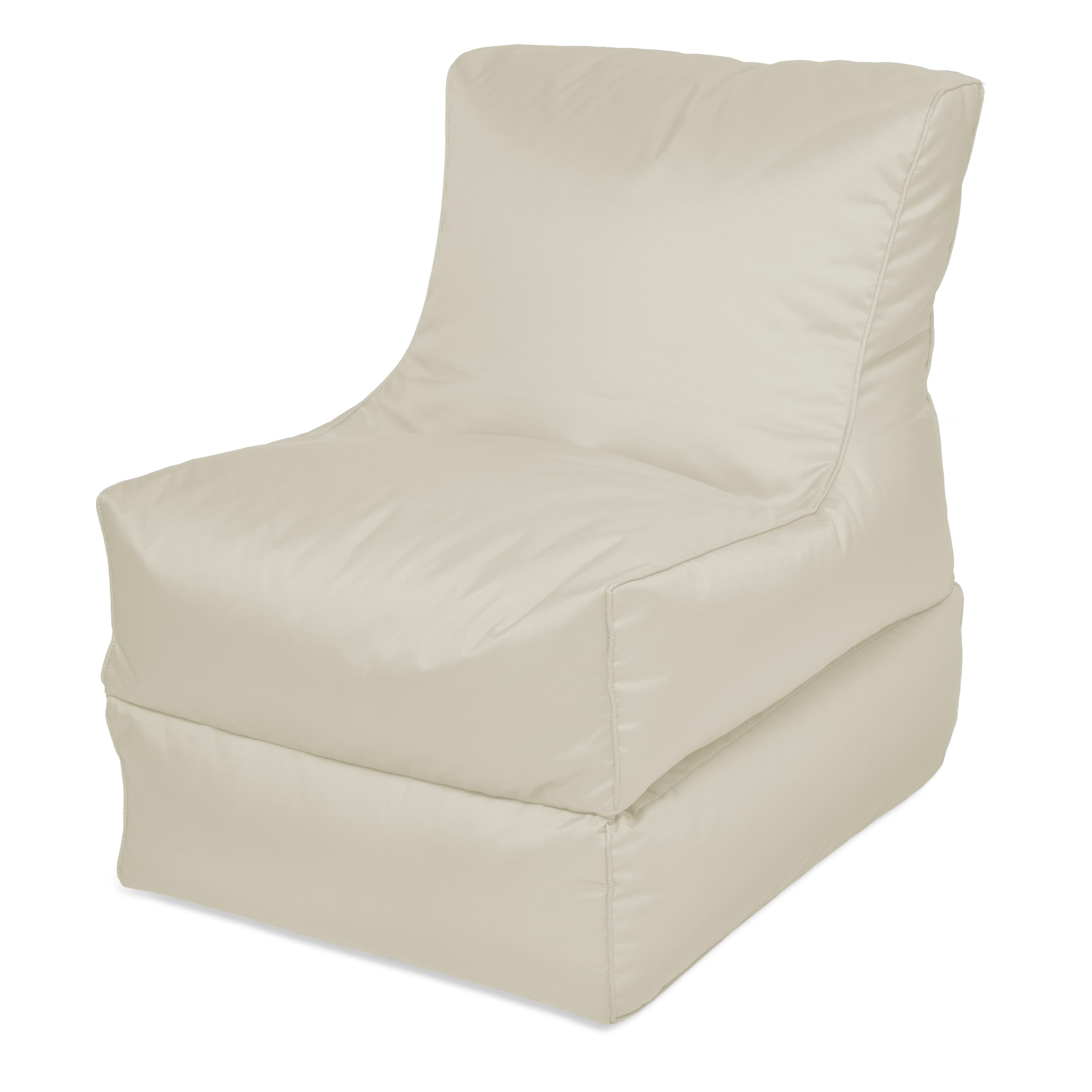 Chilly Pilley Sitzsack, Faltbarer Pouf 2 in 1 mit EPS-Füllung, Wasserfestes Outdoor Liegekissen für Kinder & Erwachsene